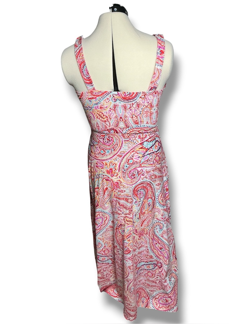 Paisley cotton maxi dress - Picture 4 of 8
